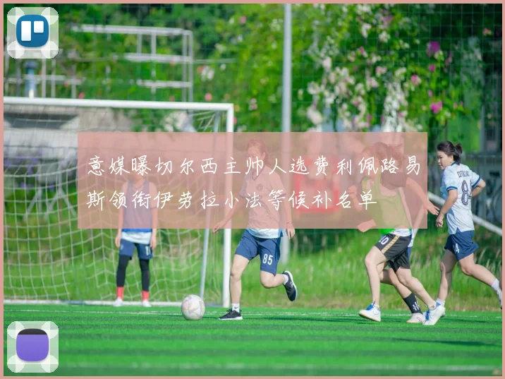 意媒曝切尔西主帅人选费利佩路易斯领衔伊劳拉小法等候补名单